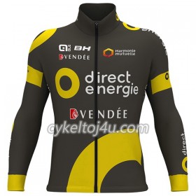 Cykeltrøje 2017 Direct Energie N001 Langærmet